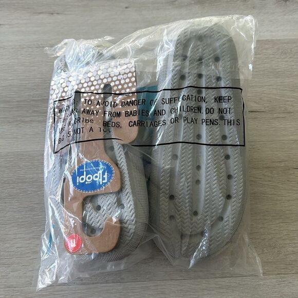 Floopi Callie Cloud Slides Grey EU41/US11 NWT IN PACKAGE - Picture 6 of 6